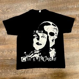 FINE CULTURE FACES SHIRT SIZE LARGE